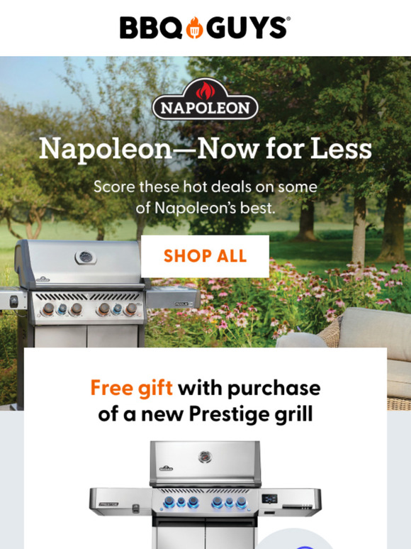Napoleon grills—now for less 🛒