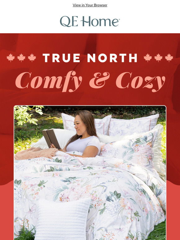 Sleep Like a True Canadian – In QE Home Bedding 🍁