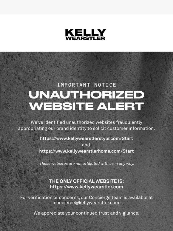 ALERT: Unauthorized Site Detected