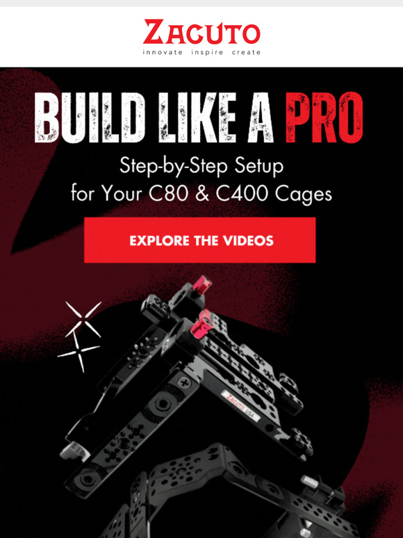 📹 Ready to Build? Watch These C80 & C400 Cage Setups