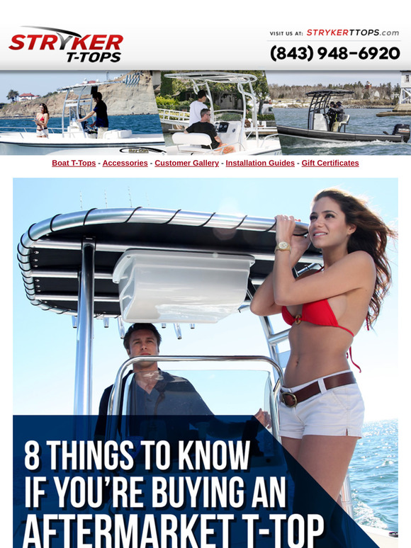 Top 8 Things to Know Before Buying a Boat T-Top...