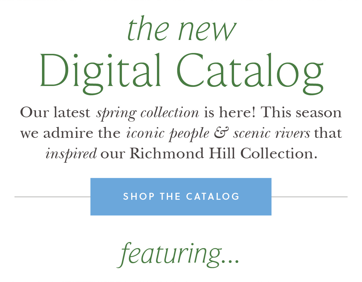 Spartina In Your Mailbox Shop our March Catalog Milled