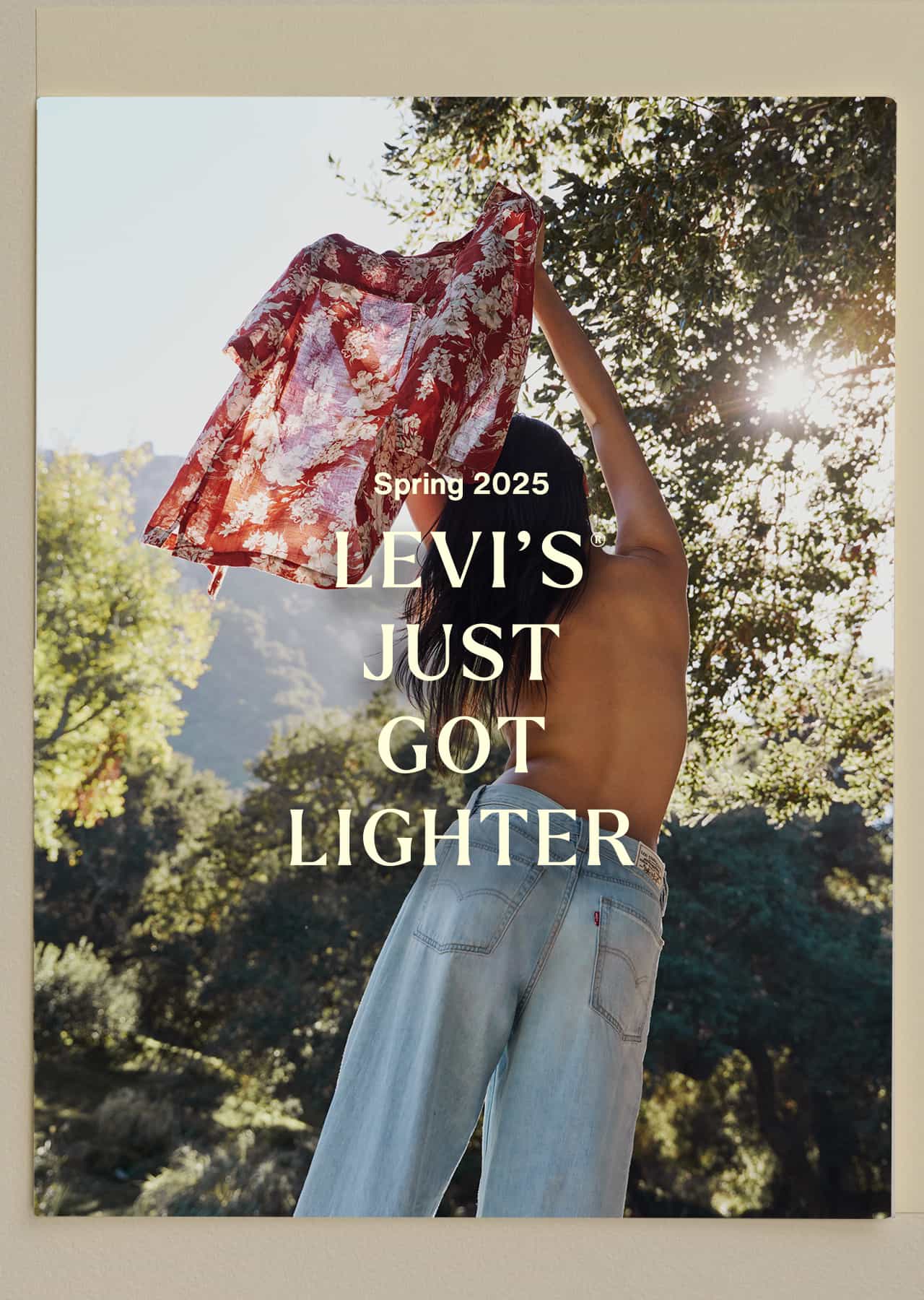 LEVI'S® JUST GOT LIGHTER