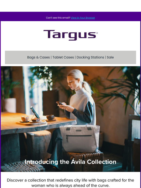 Ávila: Reinventing Chic Tech Bags