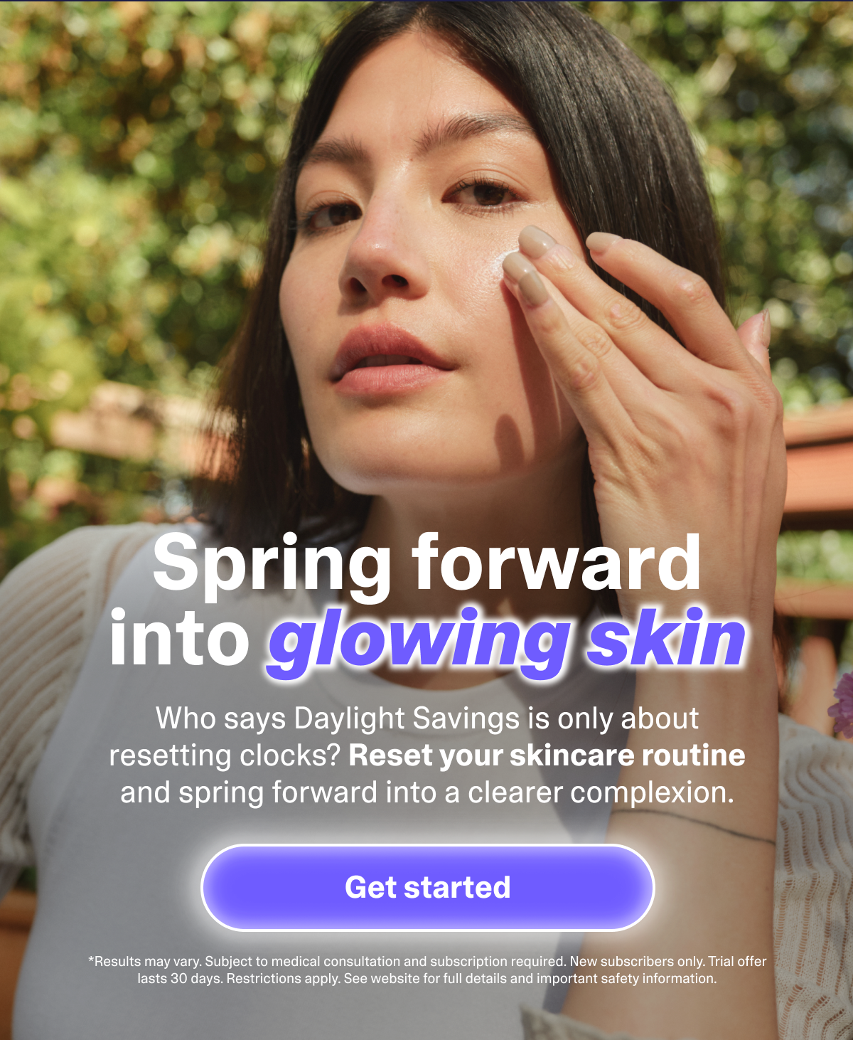 Spring Forward into glowing skin