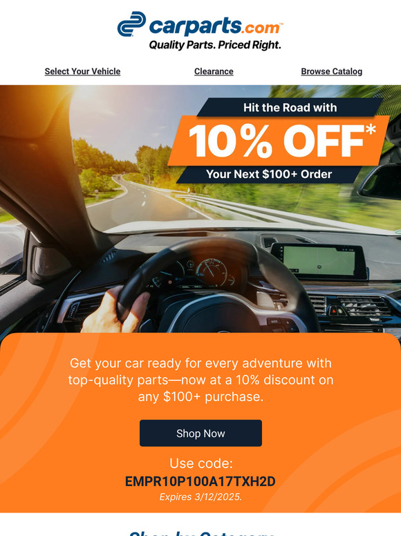 🚘 Freshen Up Your Ride With 10% OFF $100+