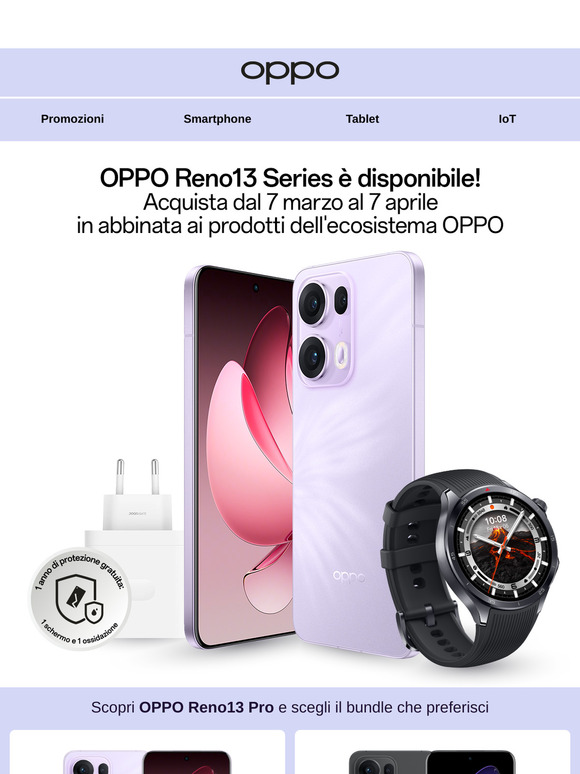 OPPO Reno13 Series è finalmente disponibile!