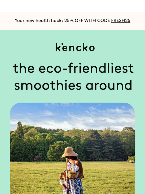 the eco-friendliest smoothies around