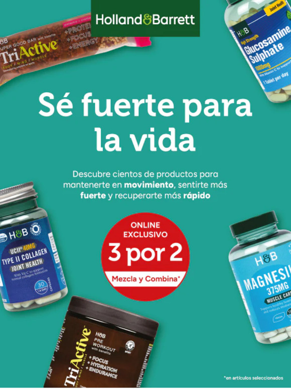 💪 ¡Fortalece tu vida con Holland & Barrett España! 💪