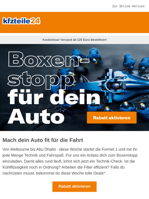 Bereit für die nächsten Kilometer?