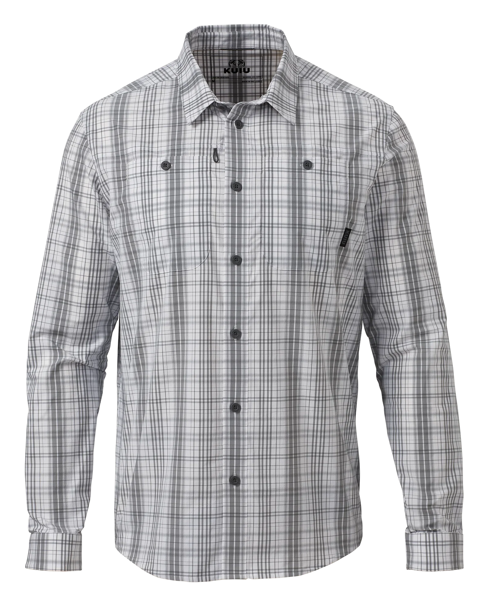 Image of Borrego LS Shirt | Granite Plaid