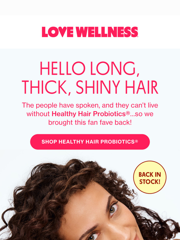 BACK IN STOCK: Our hair hero
