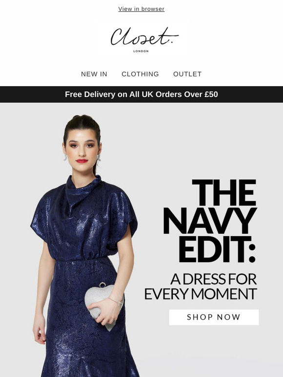The Navy Edit: Timeless Elegance for Every Occasion