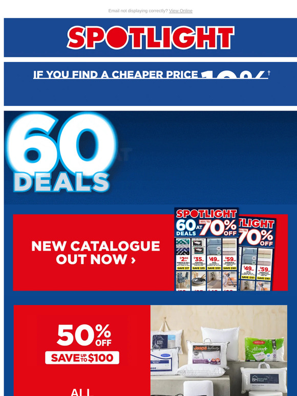HURRY, 60 Deals at 40% to 70% Off PLUS MORE!