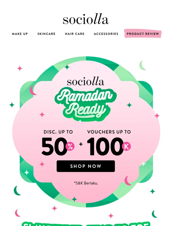 Up to 50% OFF: Ramadan-Ready Picks for You🥰🛒