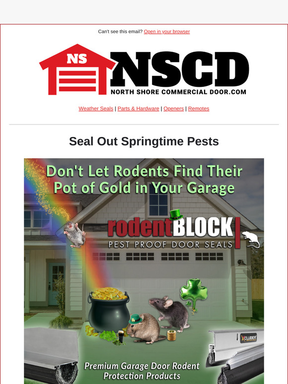 Don’t Let Rodents Get Lucky 🍀🐭