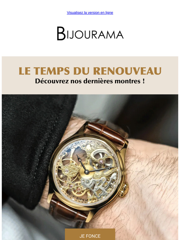 Découvrez nos dernières montres !