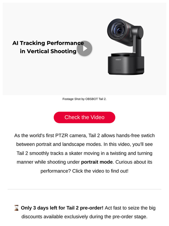 Discover Tail 2’s AI Tracking in Vertical Mode—Watch Now
