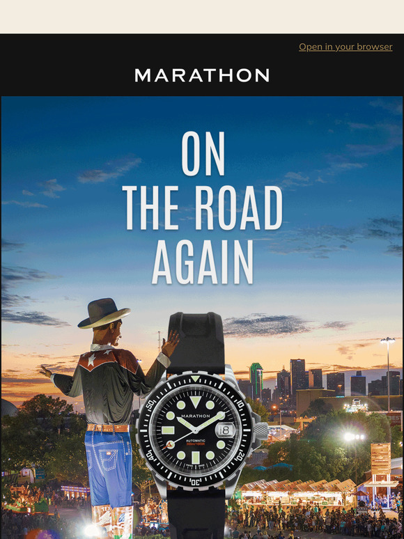 Join the Marathon Crew at Windup Watch Fair Dallas