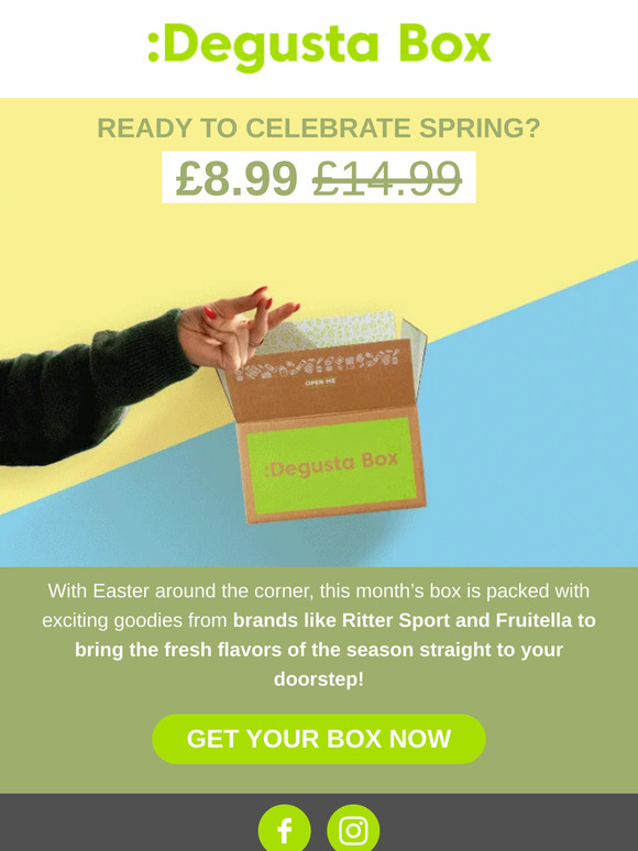 Get ready for spring & unbox new treats!