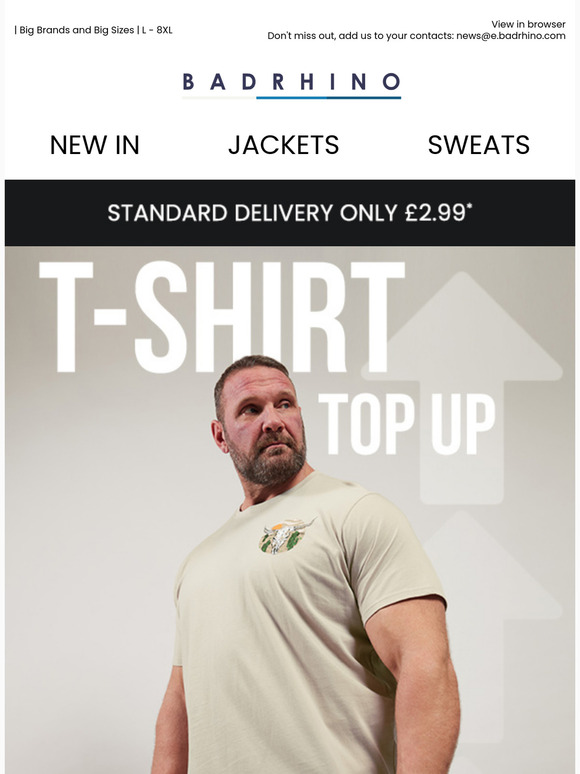 NEW IN: Top Up Your Tees