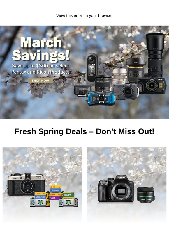 Snap Up Savings: Spring's Top Camera Deals 📸