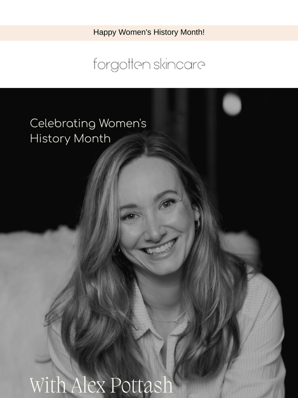 We're celebrating Women's History Month!
