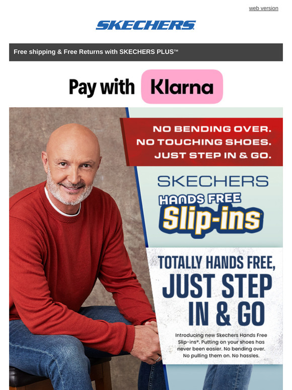 Frank Leboeuf loves Skechers Slip-ins