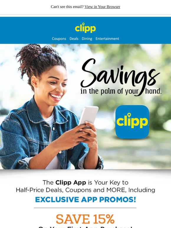 📲 Clipp, Save, Repeat: Get the App Now!