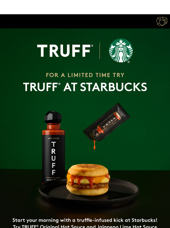 TRUFF + Starbucks = 💚