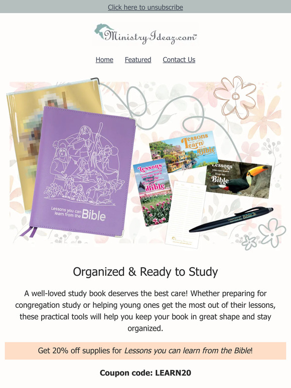 Are you ready to study a new book?