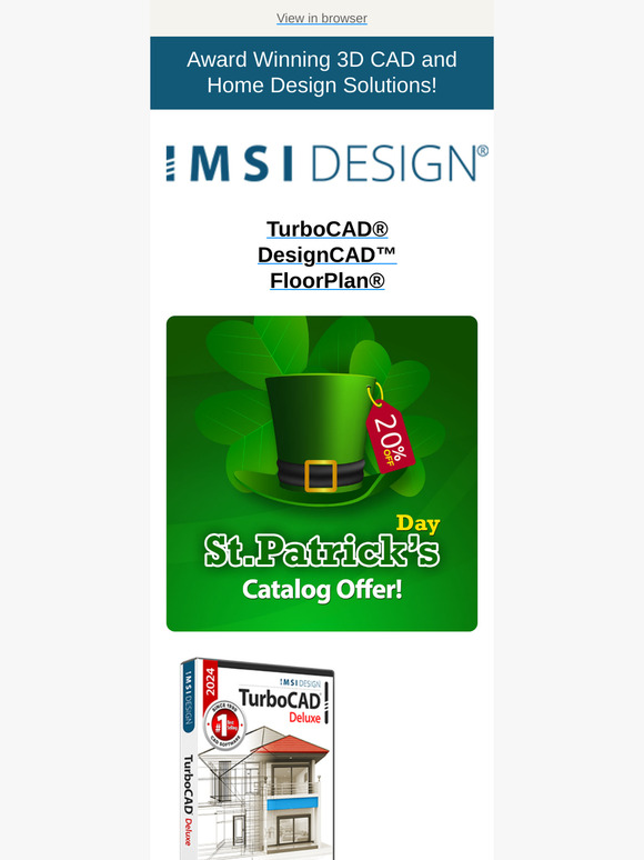 St. Patrick's Day Catalog Offer!