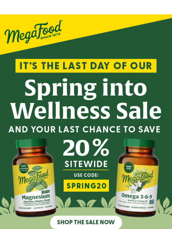 Last Day to Grab 20% Off!