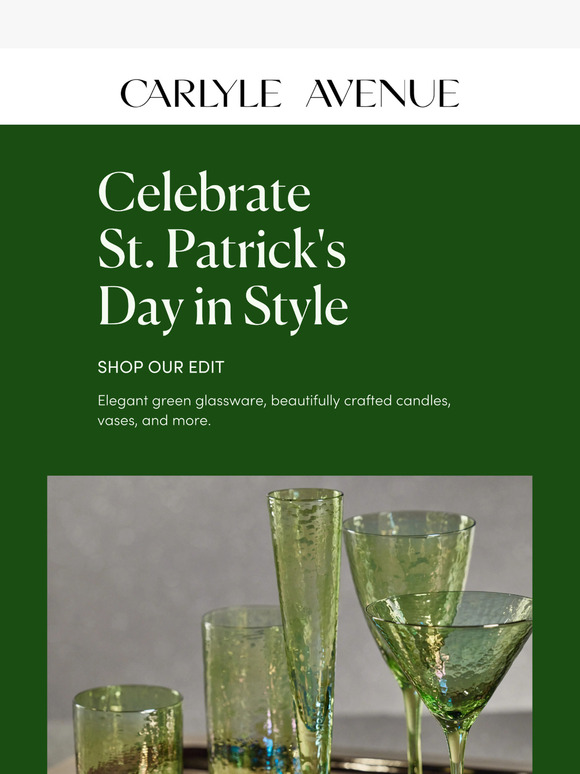 🍀 Elevate Your St. Patrick’s Day with Festive Green Finds!