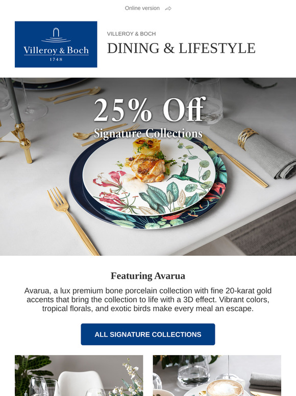 Discover Avarua: a Signature collection