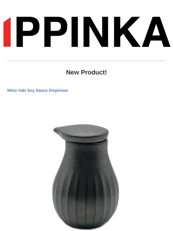 [Products] Mino-Yaki Soy Sauce Dispenser | Cast Iron Sukiyaki Pan | Xtenex Ergonomic Shoe Laces and more!