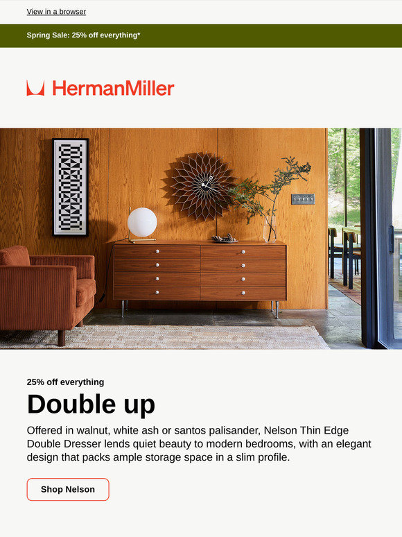 25% off Noguchi and Nelson