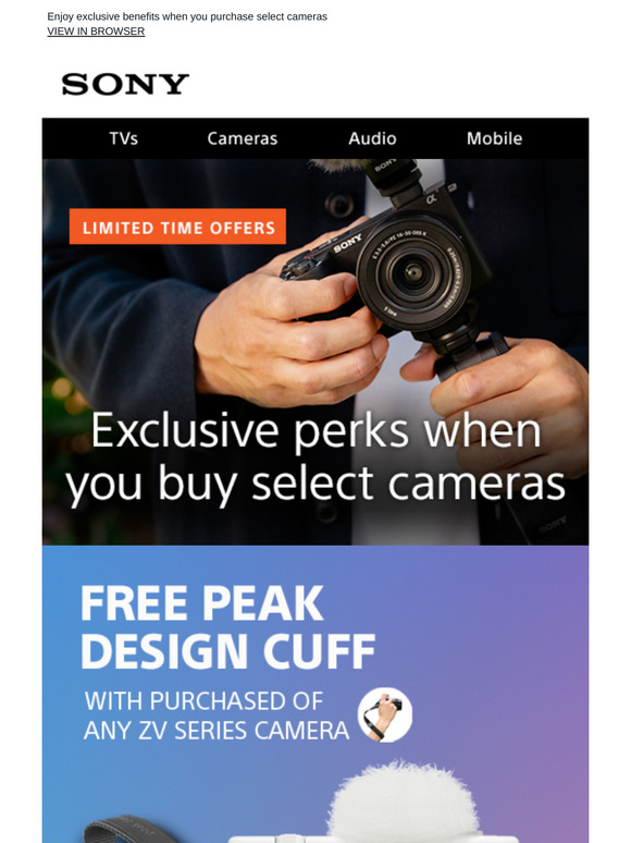 Our Cameras Come With More—See The Perks