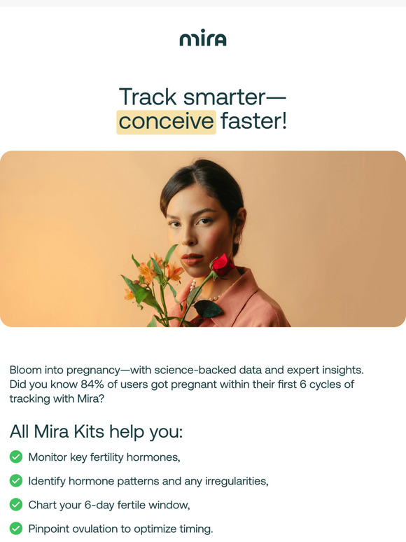 17% OFF—when you spring forward with Mira