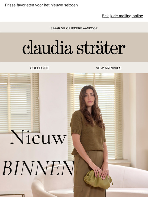 Nieuw binnen: stijlen die je niet wilt missen