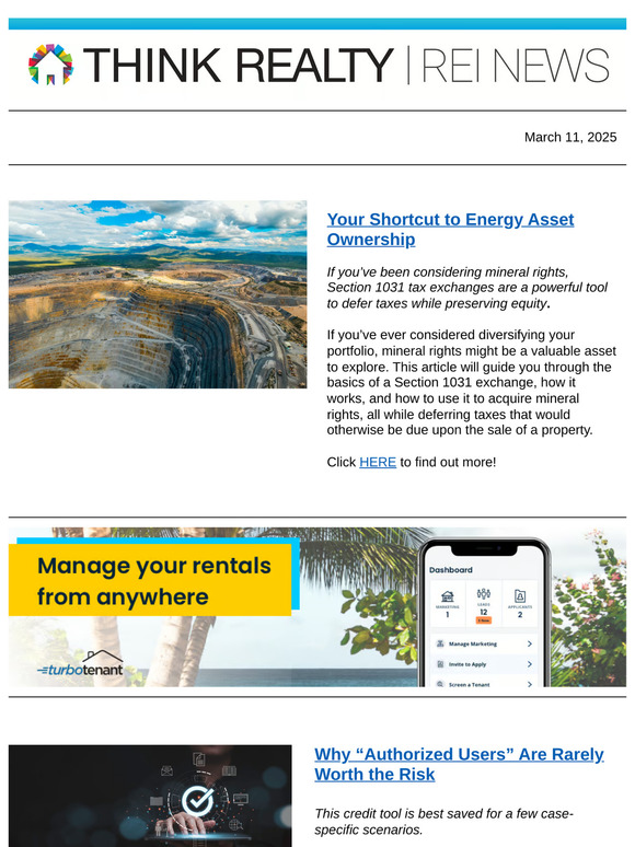 REI News 3.11.25