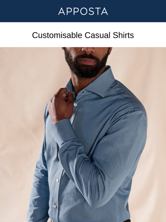 Casual Shirts Created to Fit You