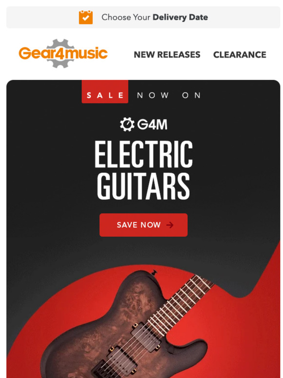 Save Up To £100 On G4M Guitars!