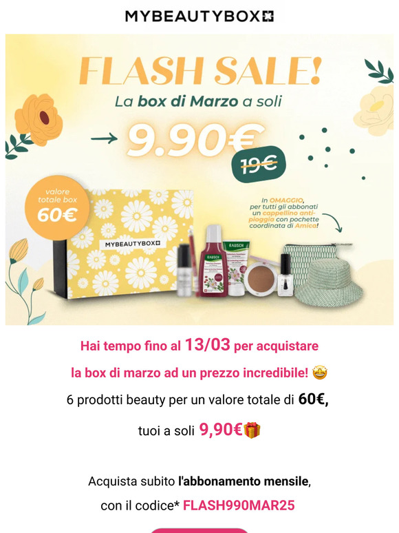 La box di marzo a soli 9,90€ 🎁😱