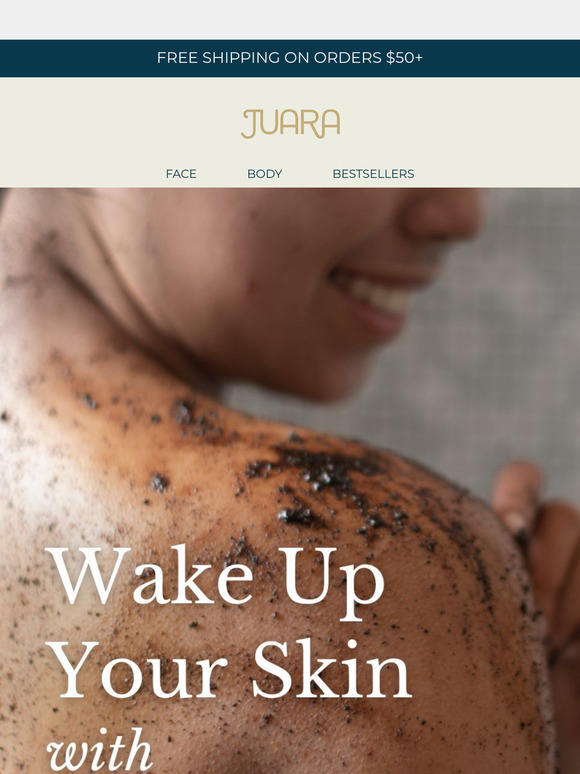 Exfoliate, Brighten & Energize—All in One Scrub ☕🌟