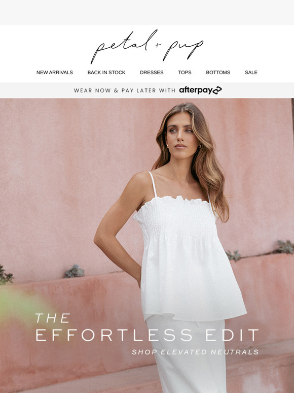 , THE EFFORTLESS EDIT IS HERE!