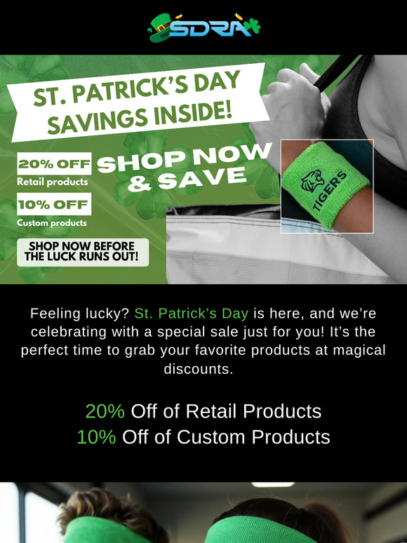 Lucky You! St. Patrick’s Day Savings Inside!