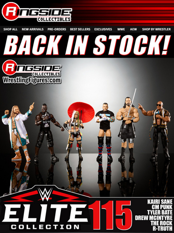 📫 WWE Elites & Ultimates BACK IN STOCK!