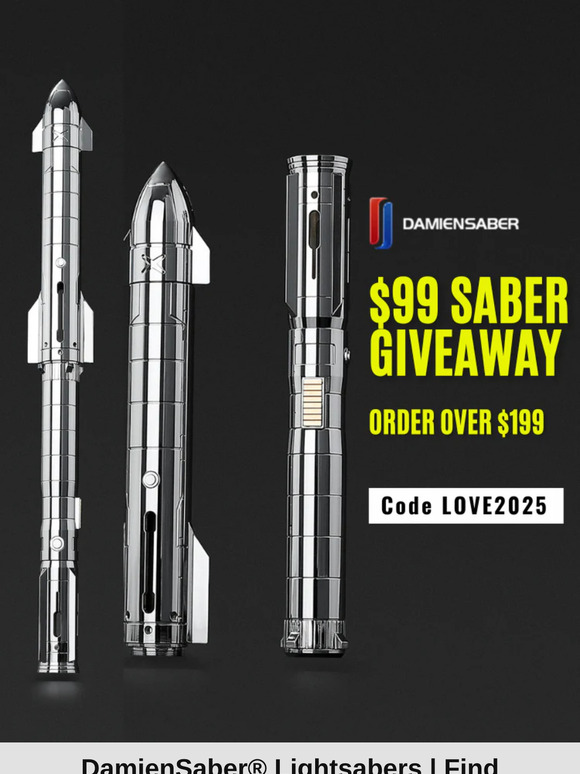⚡️Do you own a weathered lightsaber?🪐