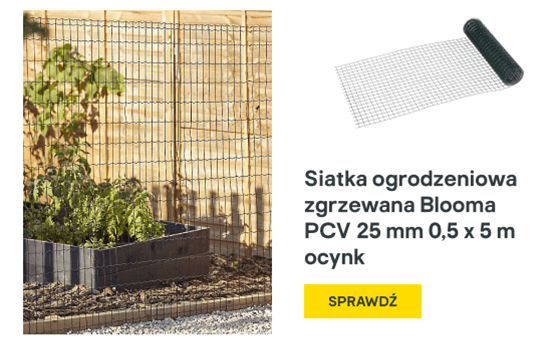 Siatka ogrodzeniowa zgrzewana Blooma